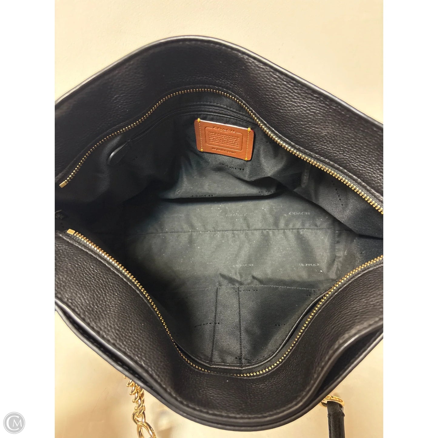 Handbag Designer By Coach, Size: Large