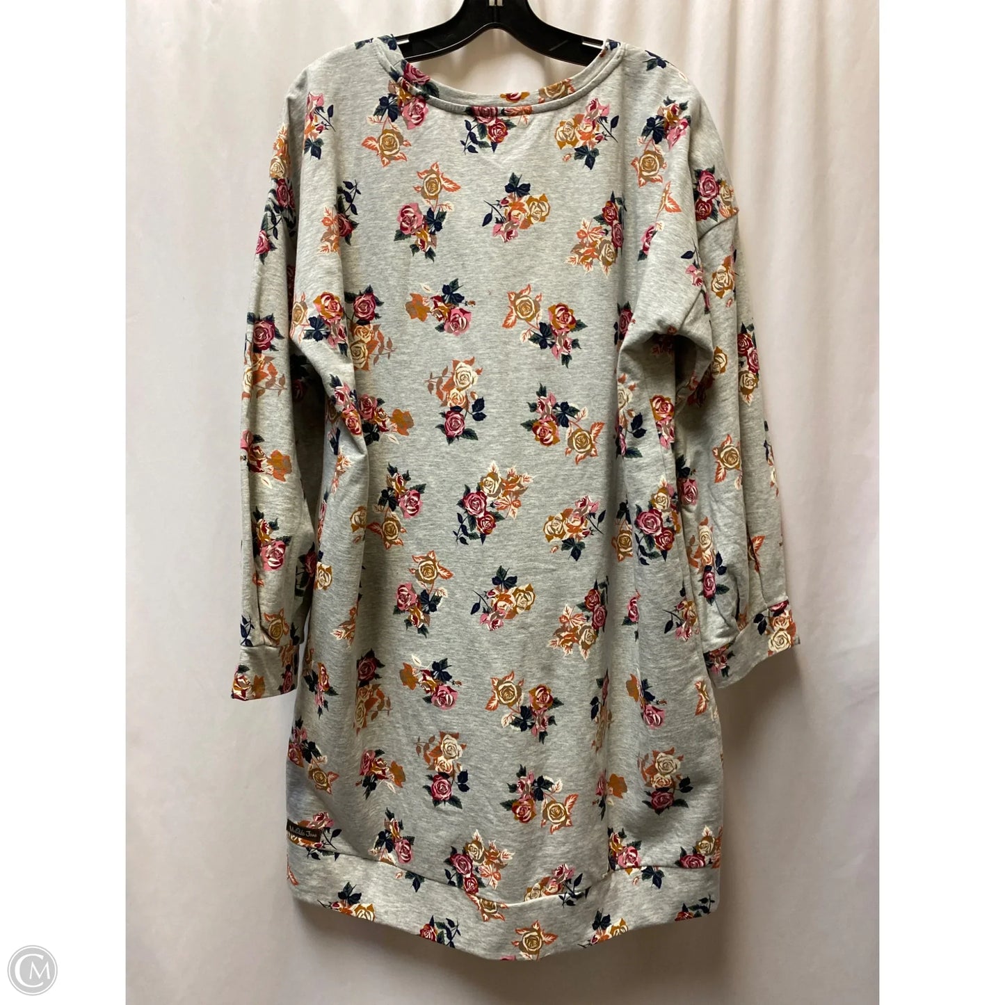 Dress Casual Midi By Matilda Jane In Grey, Size: Xl