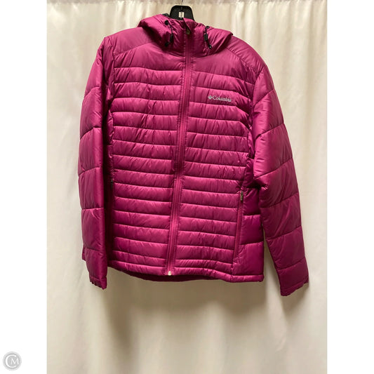 Coat Puffer & Quilted By Columbia In Pink, Size: L