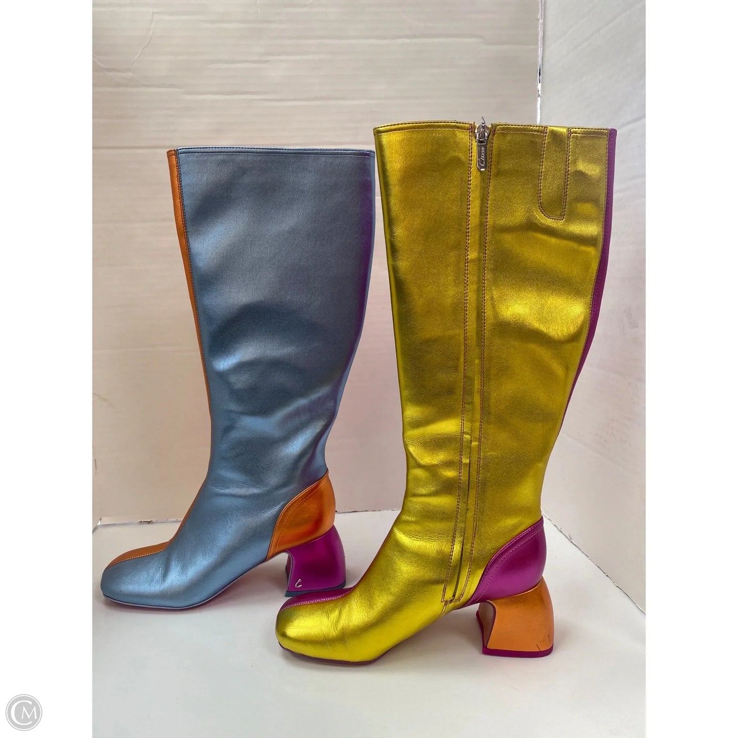 Boots Knee Heels By Sam Edelman In Multi-colored, Size: 7