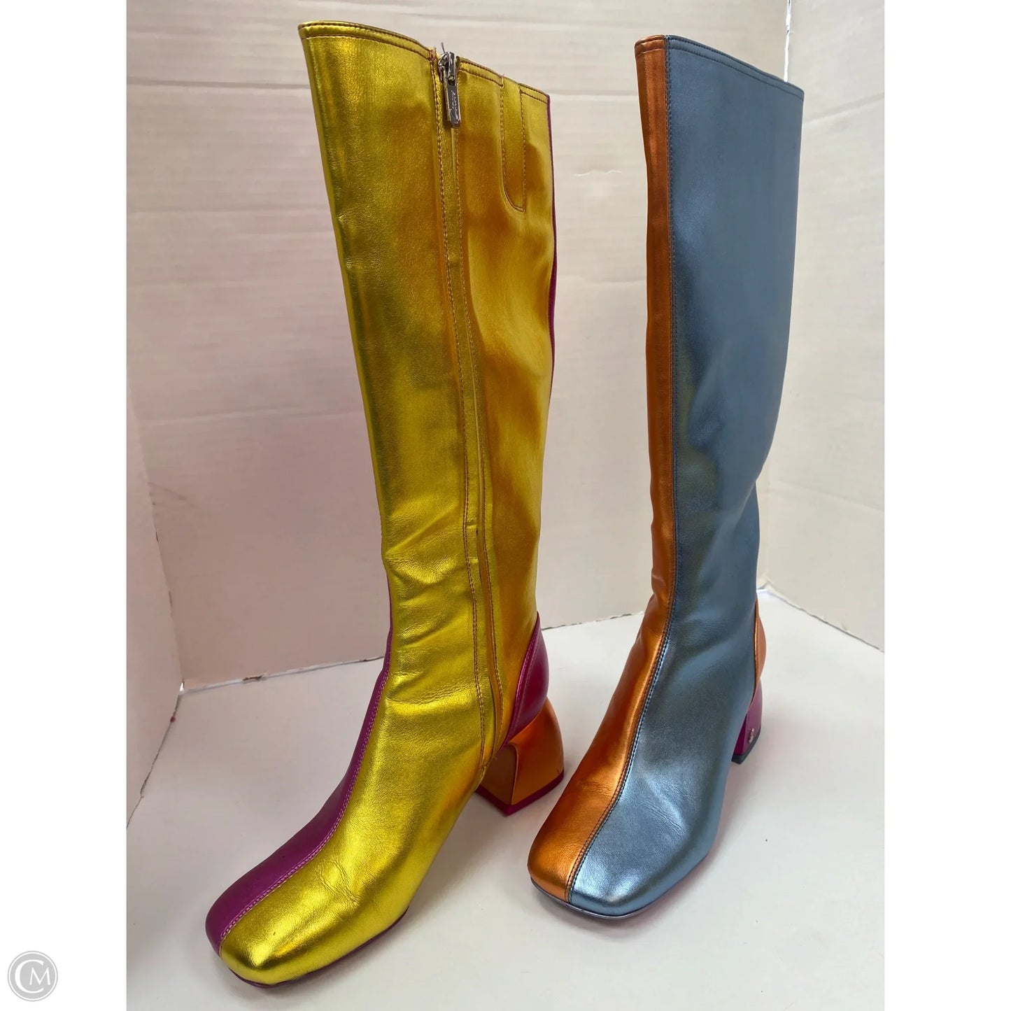 Boots Knee Heels By Sam Edelman In Multi-colored, Size: 7