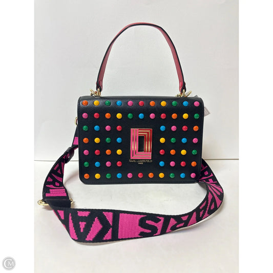 Crossbody Designer By Karl Lagerfeld, Size: Medium