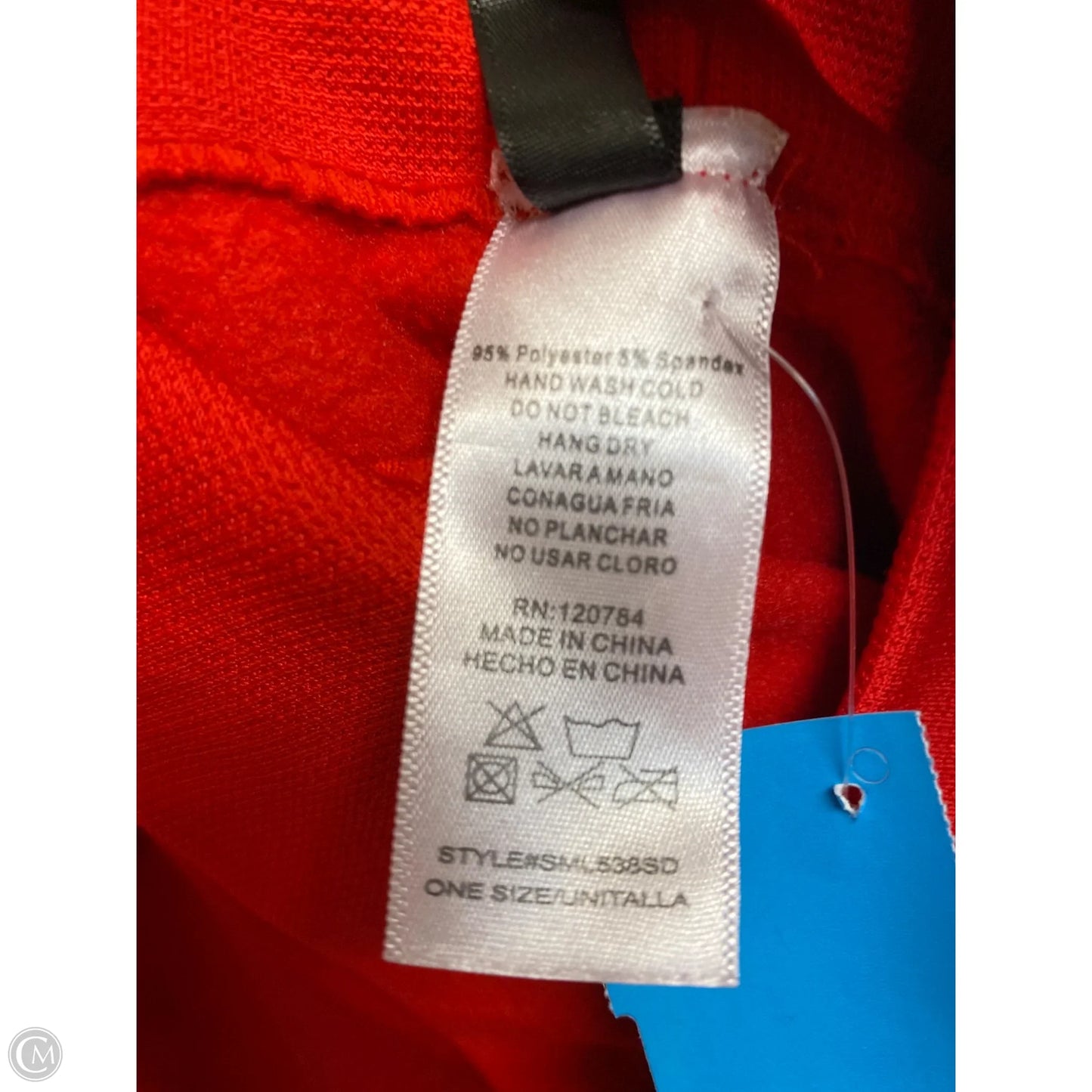 Pants Leggings By Yelete In Red, Size: Osfm