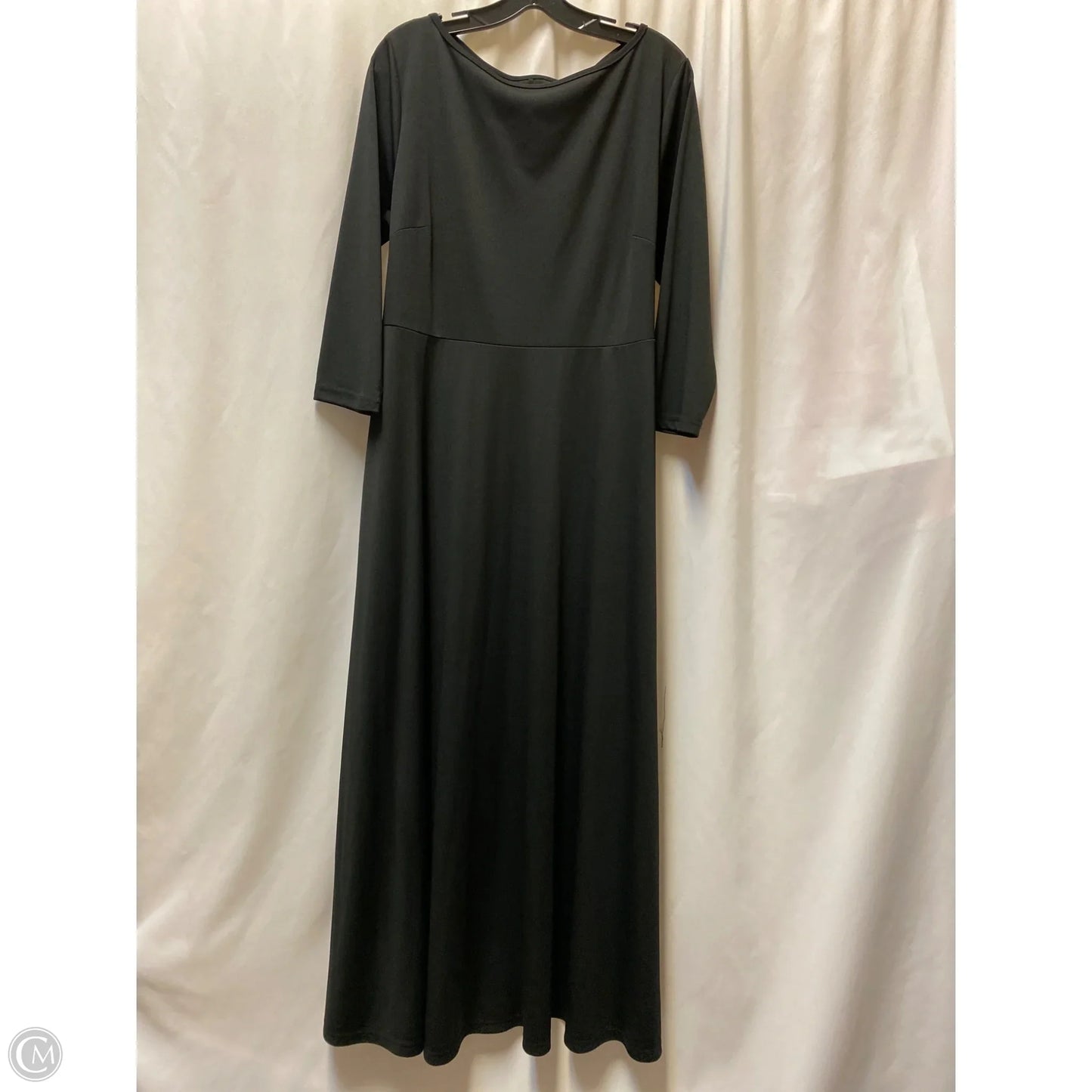 Dress Casual Maxi By Clothes Mentor In Black, Size: 2x
