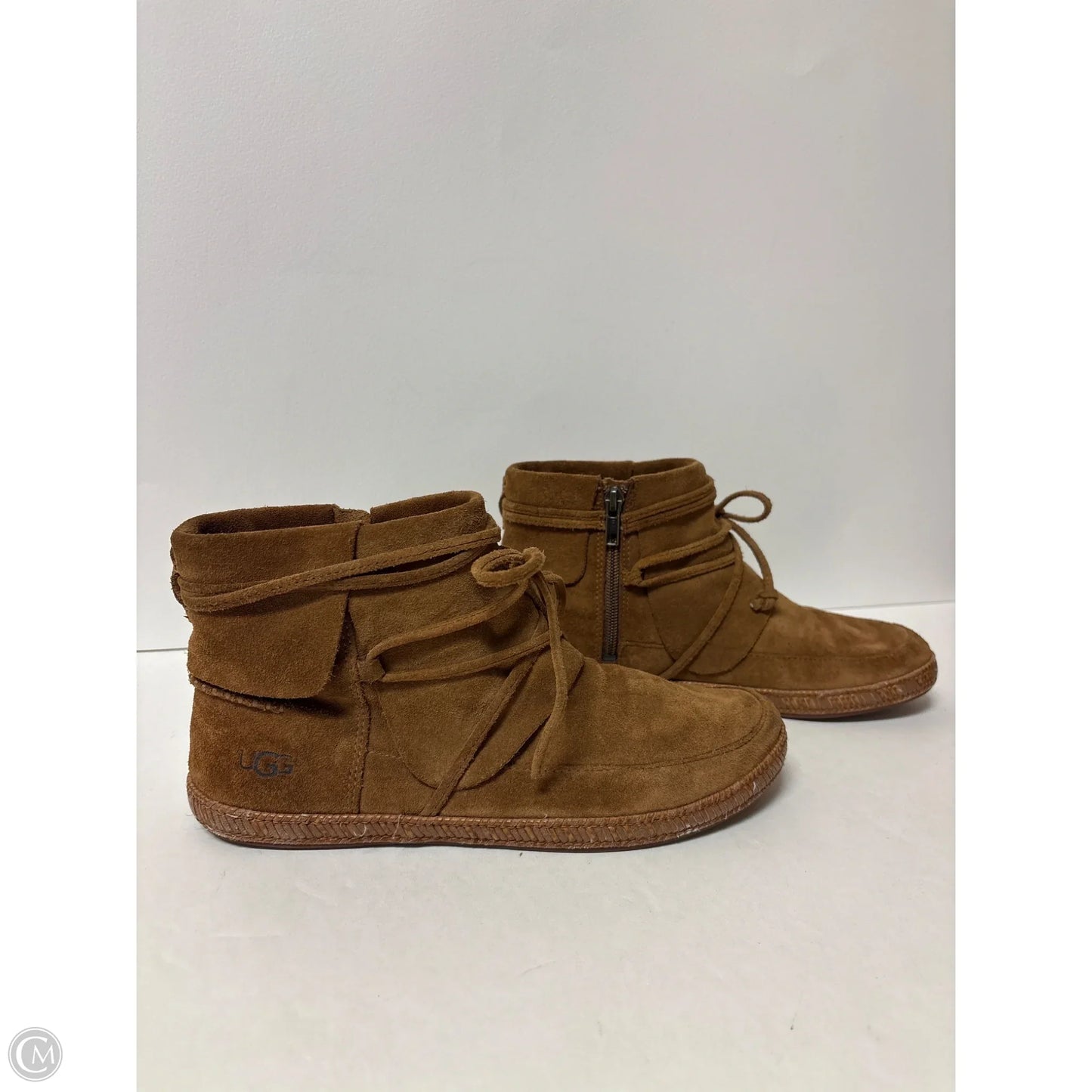 Shoes Designer By Ugg In Brown, Size: 8