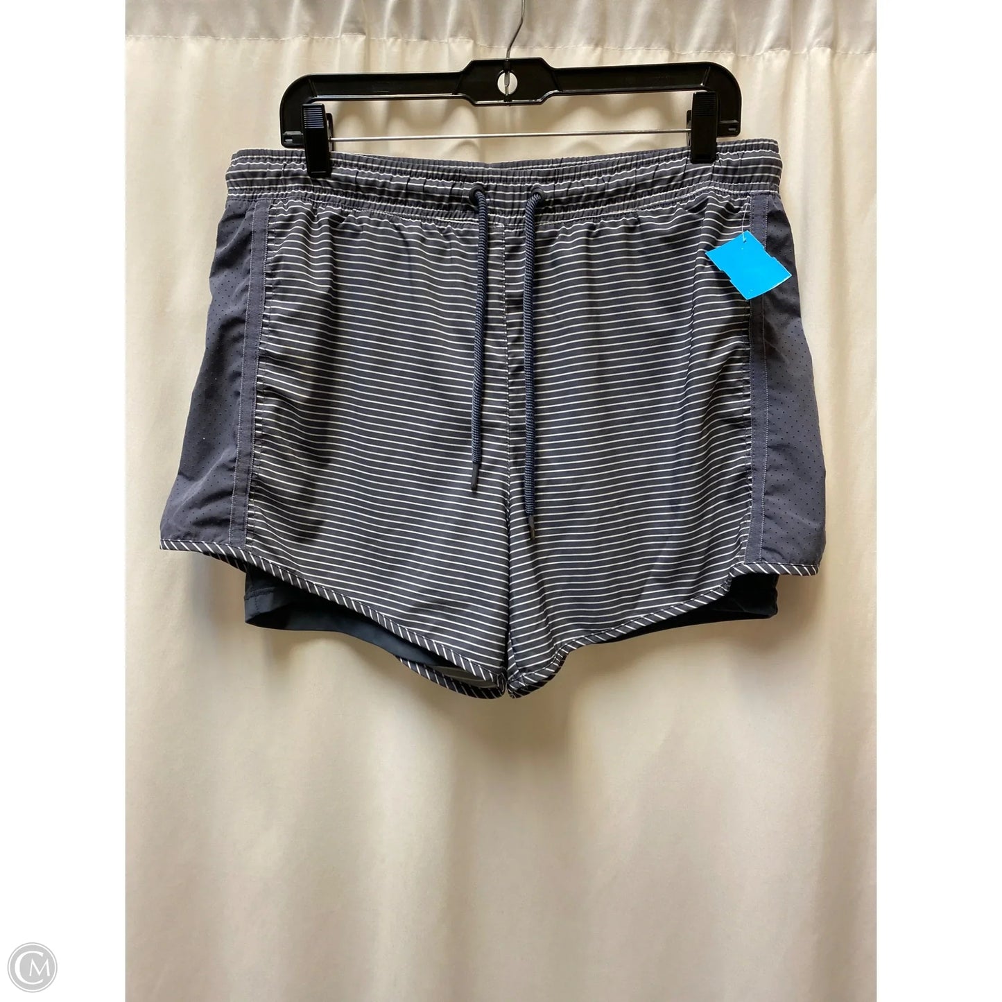 Athletic Shorts By Tangerine In Blue, Size: Xl