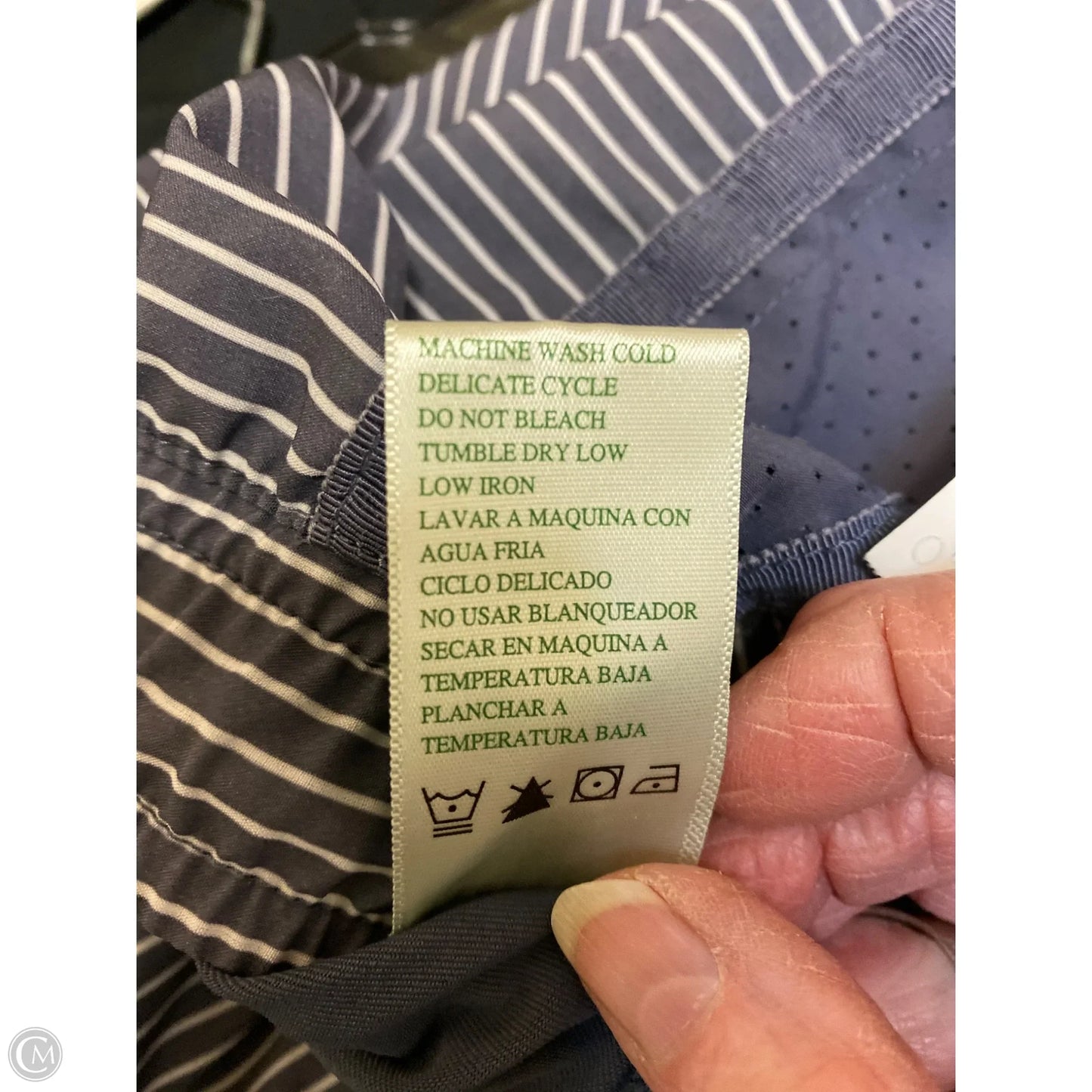 Athletic Shorts By Tangerine In Blue, Size: Xl