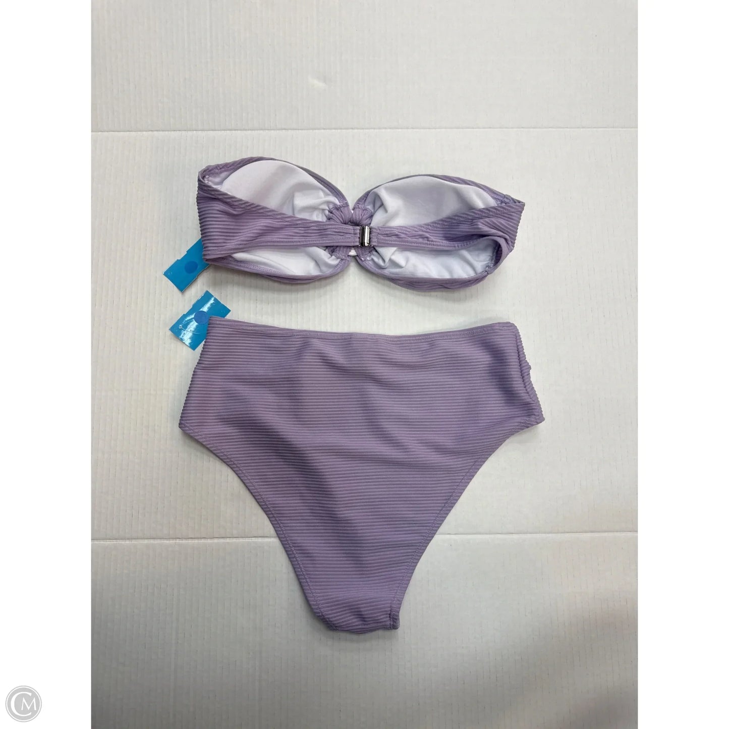 Swimsuit 2pc By Clothes Mentor In Purple, Size: L