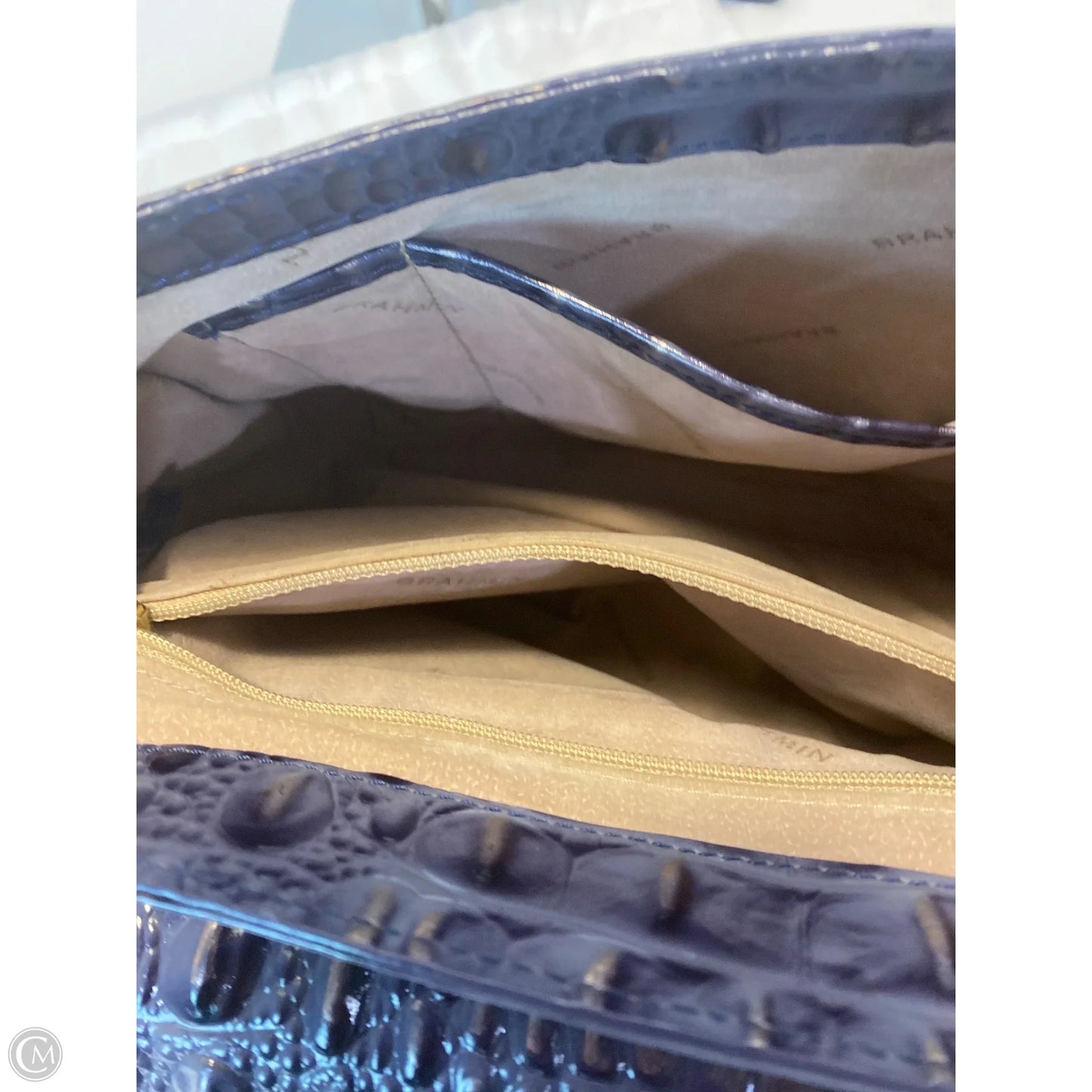 Crossbody Designer By Brahmin, Size: Medium