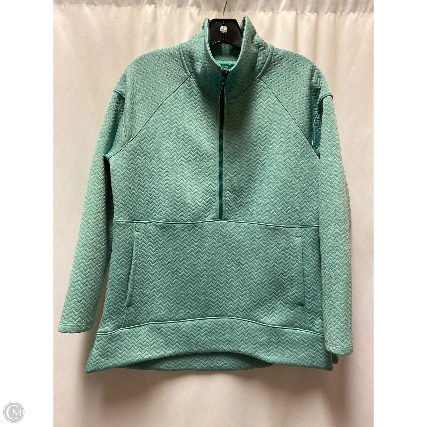 Sweatshirt Collar By L.l. Bean In Green, Size: Sp