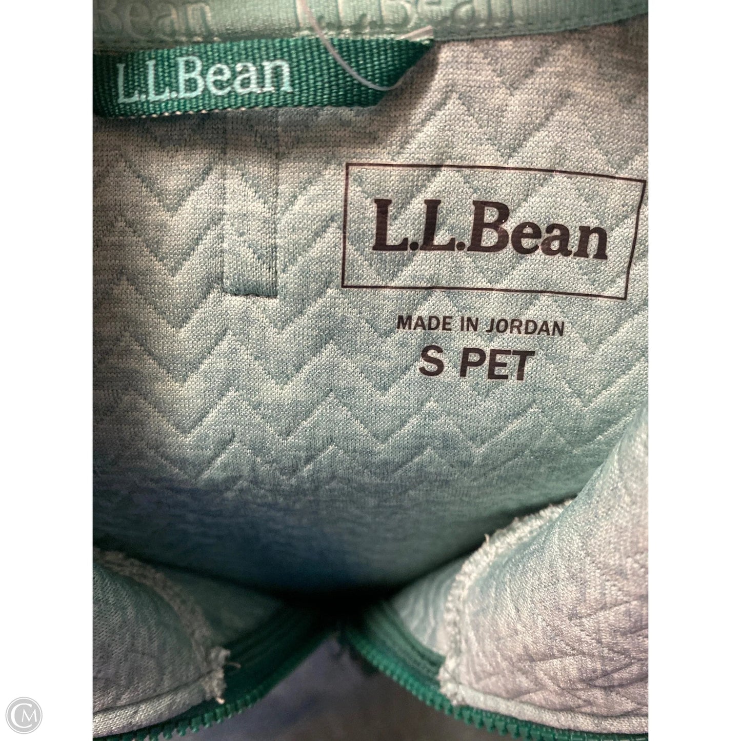 Sweatshirt Collar By L.l. Bean In Green, Size: Sp