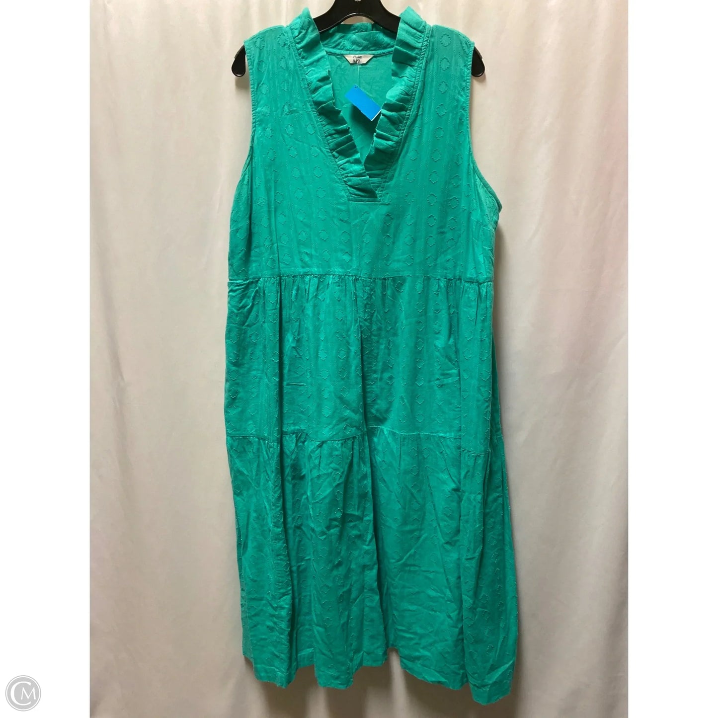 Dress Casual Maxi By Crown And Ivy In Green, Size: Xl