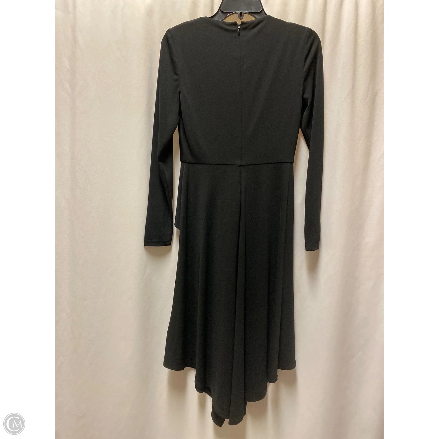 Dress Casual Midi By Ralph Lauren Black Label In Black, Size: Xs