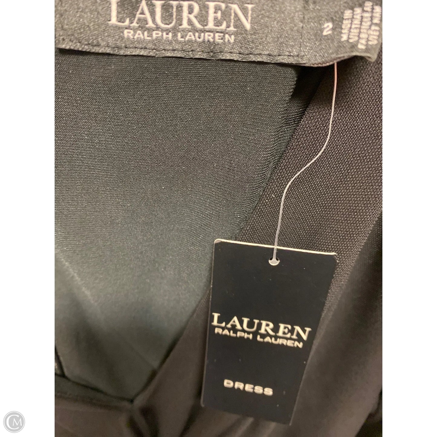 Dress Casual Midi By Ralph Lauren Black Label In Black, Size: Xs