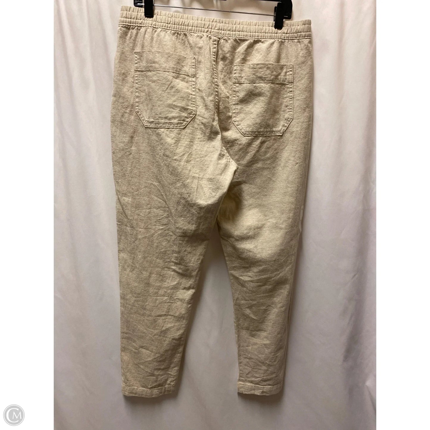 Pants Linen By Gap In Tan, Size: M