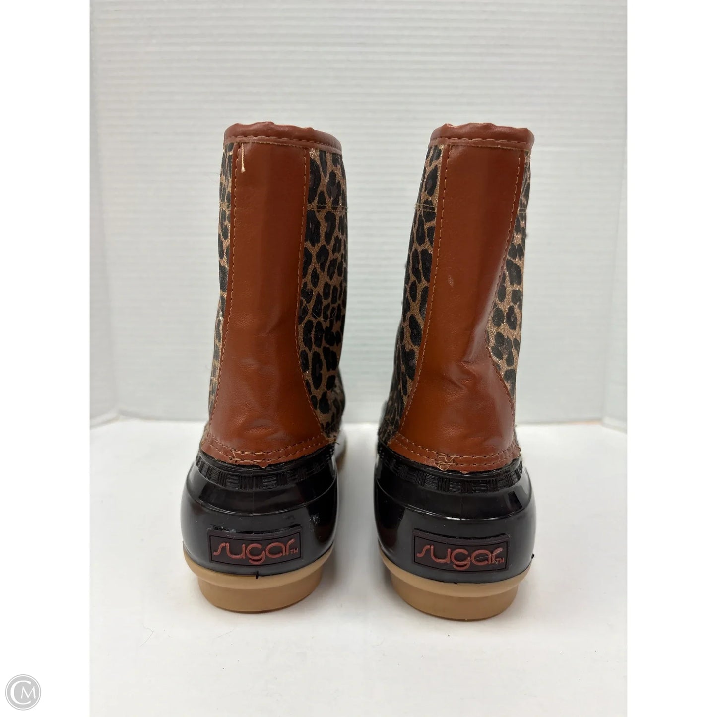 Boots Rain By Sugar In Animal Print, Size: 10