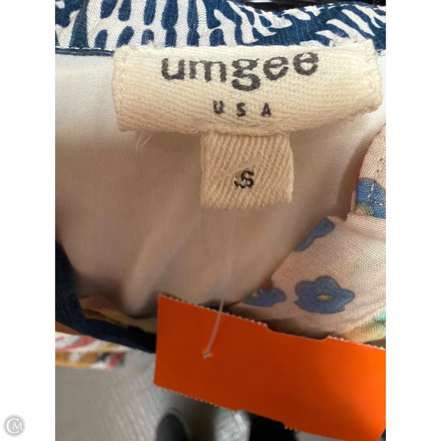 Top Short Sleeve By Umgee In Yellow, Size: S