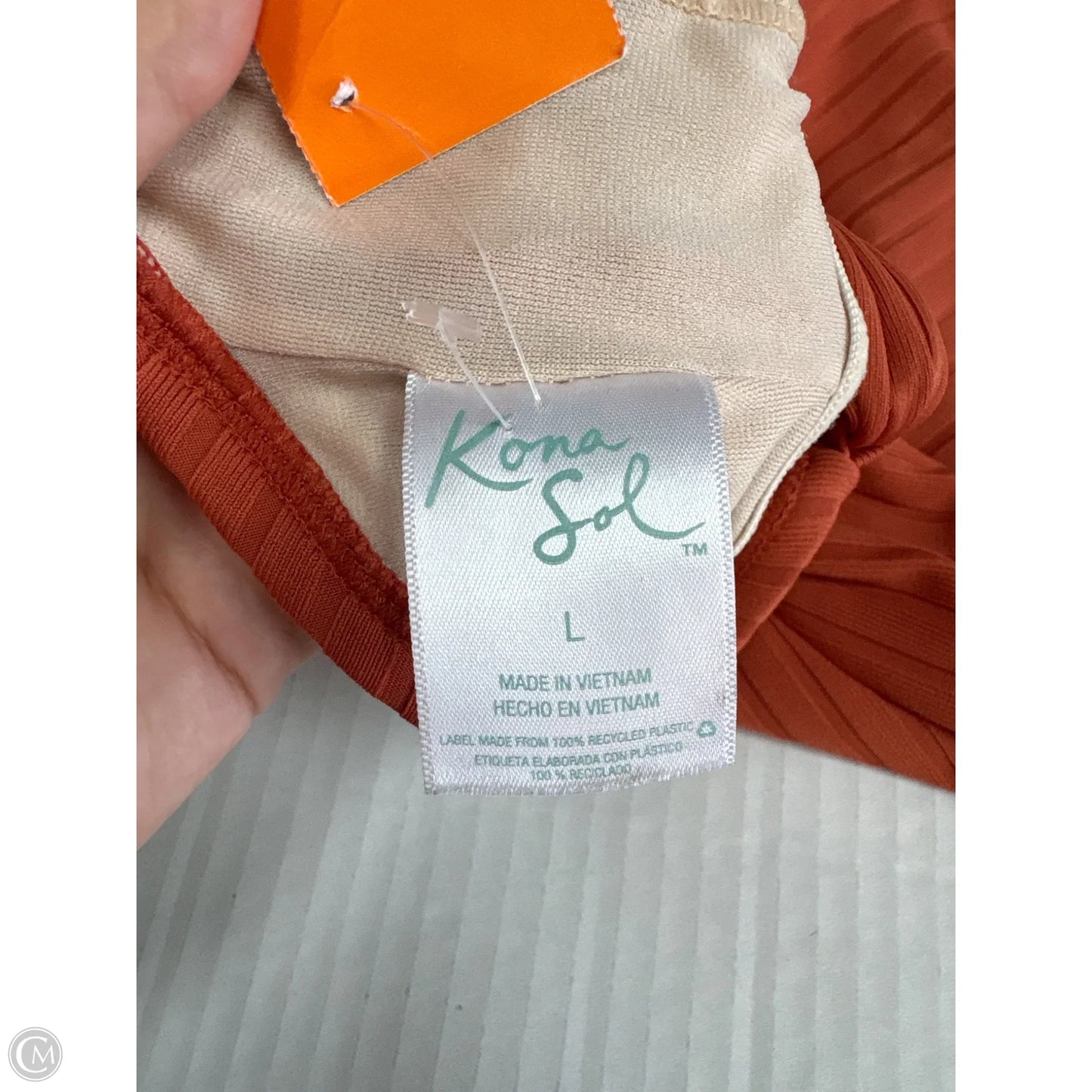 Swimsuit By Kona Sol In Orange, Size: L