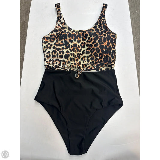 Swimsuit 2pc By Clothes Mentor In Animal Print, Size: S