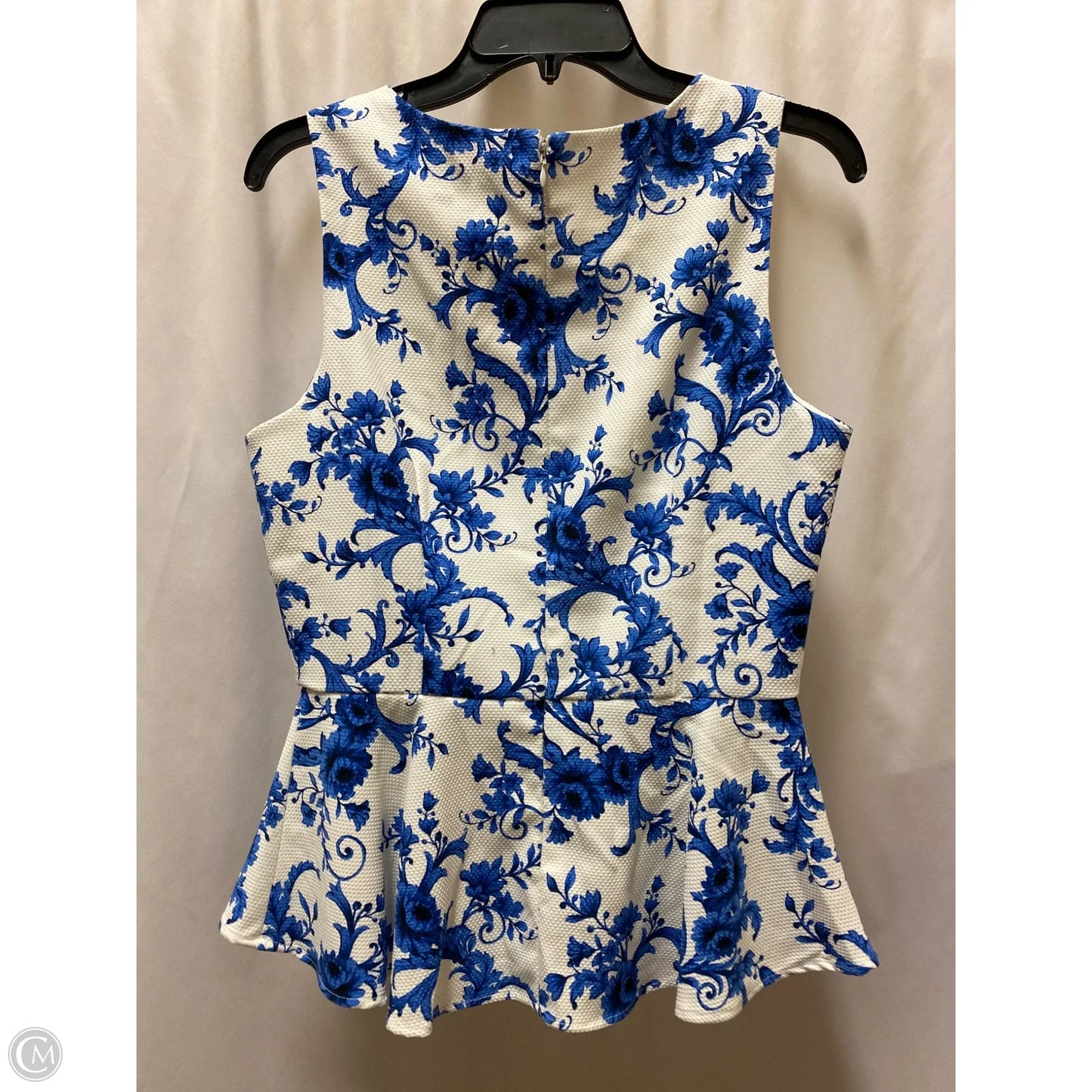 Top Sleeveless By Forever 21 In Blue, Size: L