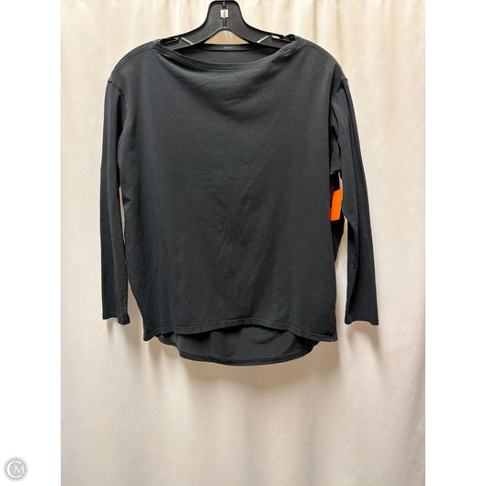 Athletic Top Long Sleeve Crewneck By Lululemon In Black, Size: M