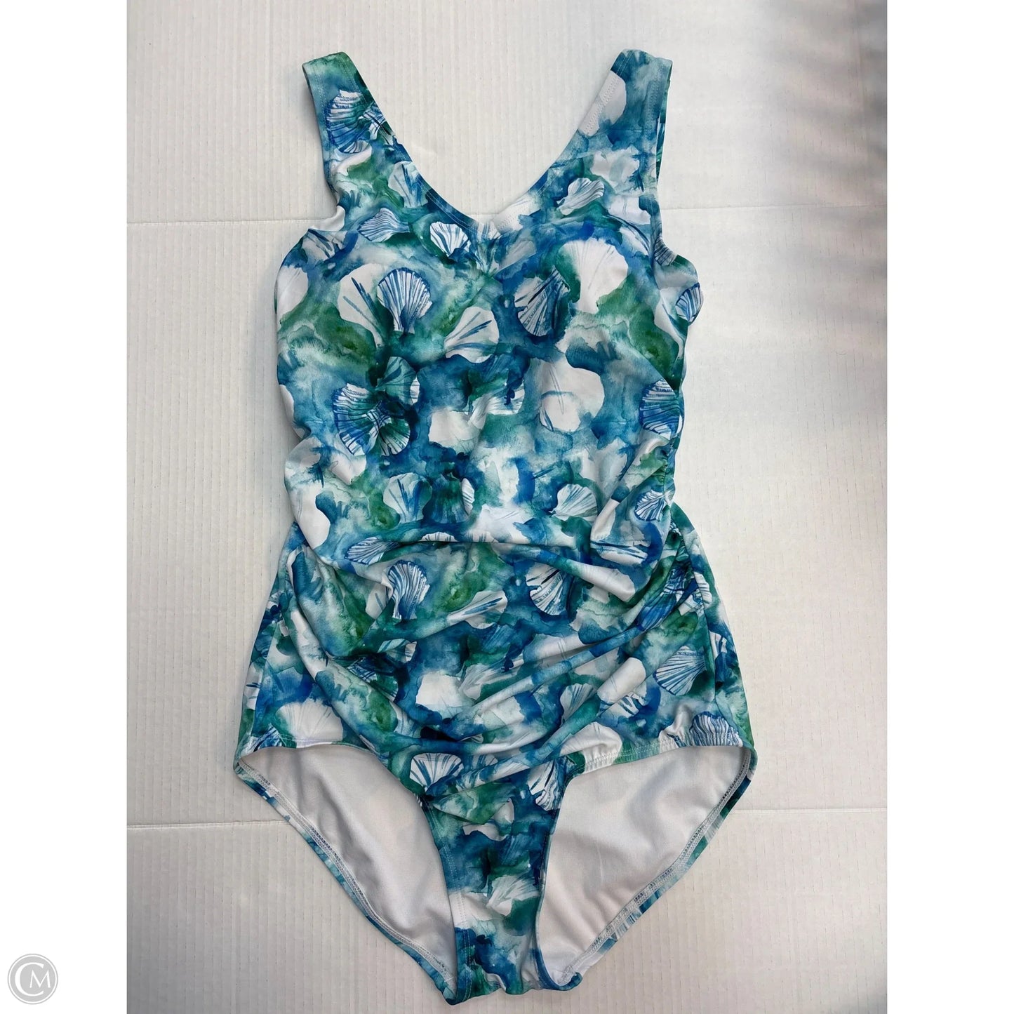 Swimsuit By Clothes Mentor In Blue, Size: L