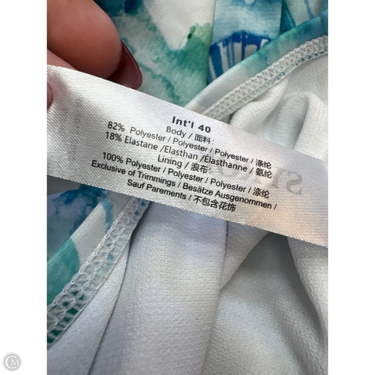 Swimsuit By Clothes Mentor In Blue, Size: L