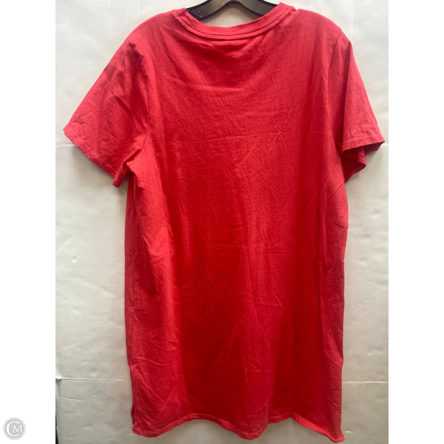 Dress Casual Midi By Old Navy In Red, Size: L