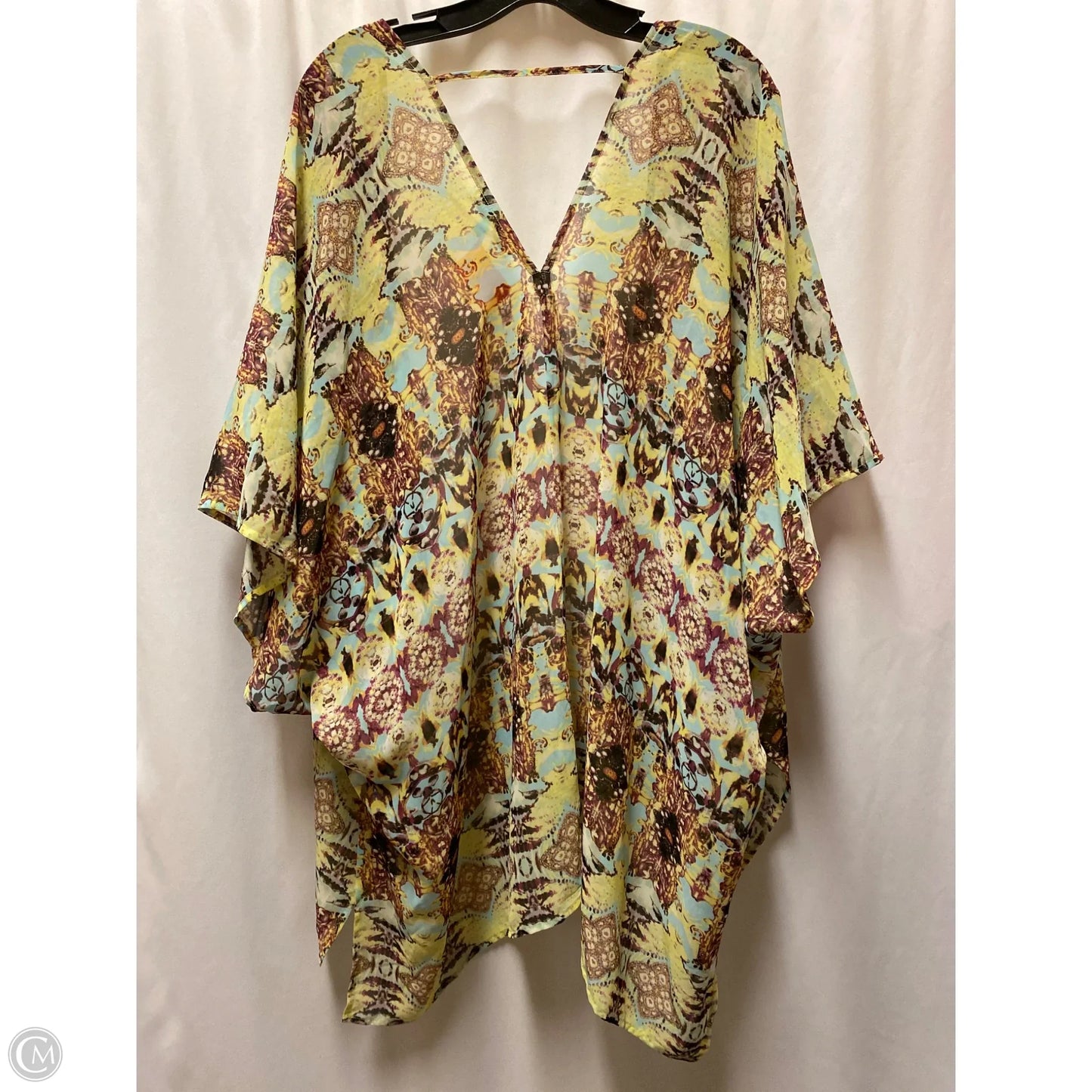 Cardigan By Daniel Rainn In Green, Size: M