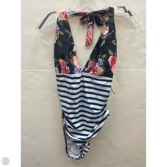 Swimsuit By Clothes Mentor In Floral Print, Size: Xl