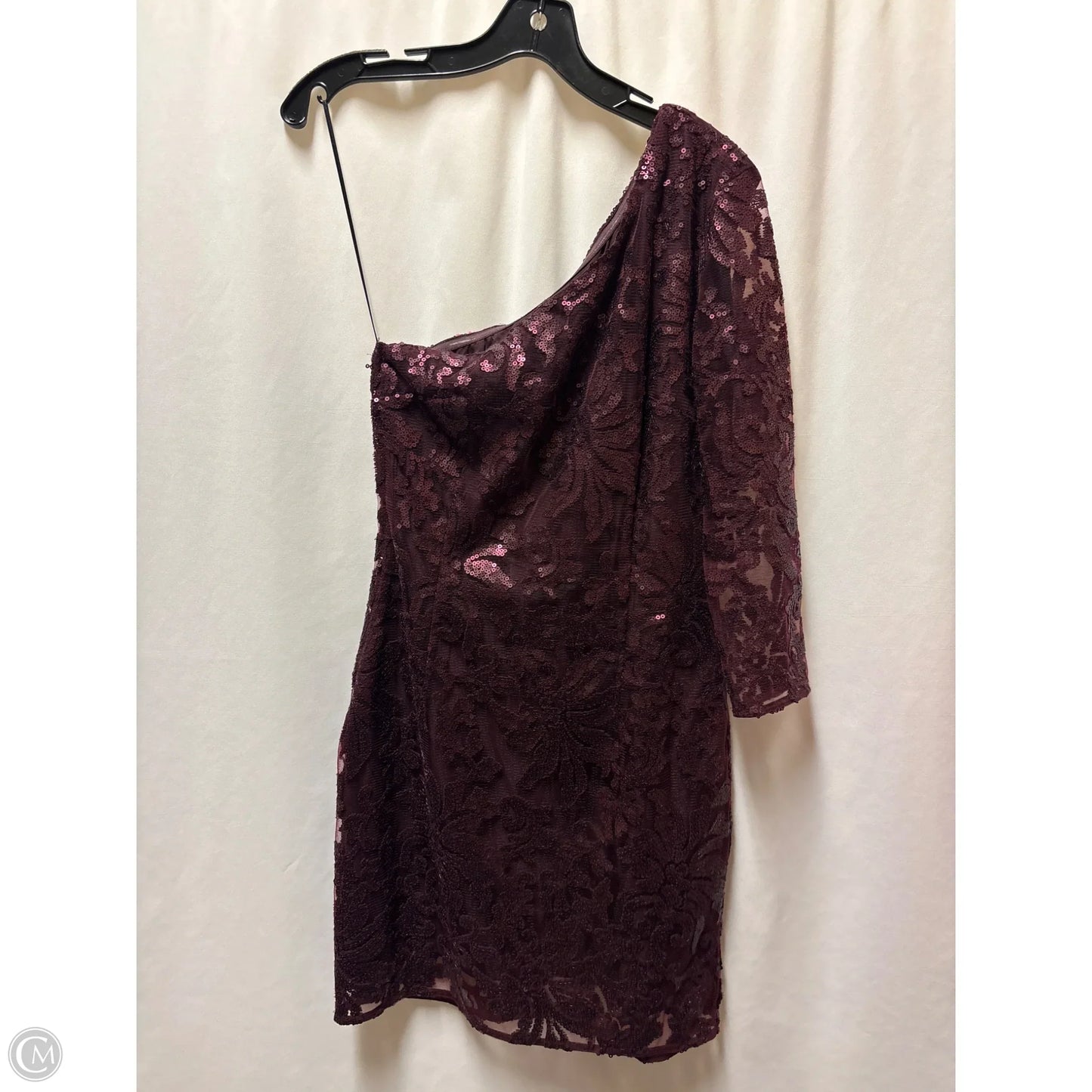 Dress Casual Short By H&m In Purple, Size: M