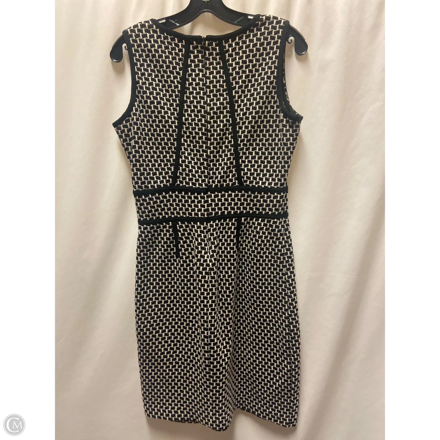 Dress Casual Midi By New York And Co In Tan, Size: M