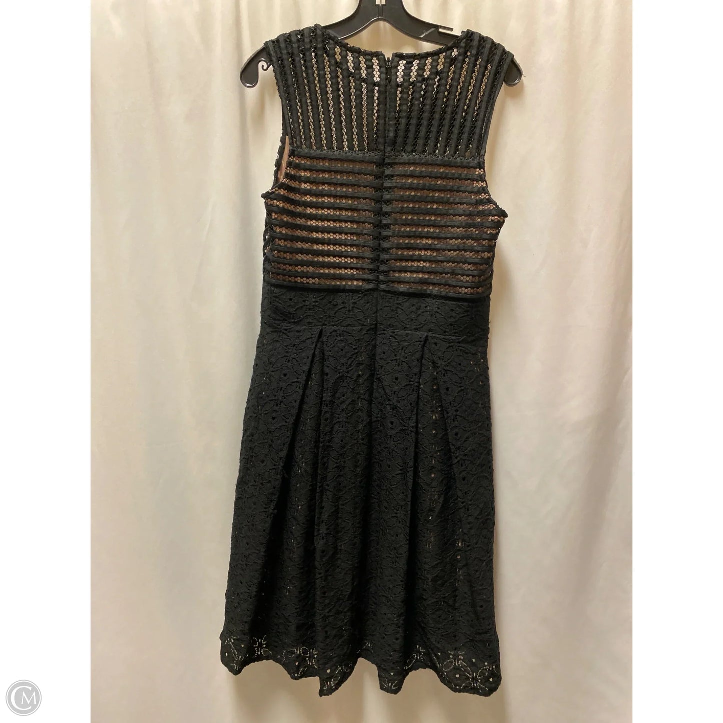 Dress Casual Midi By New York And Co In Black, Size: M