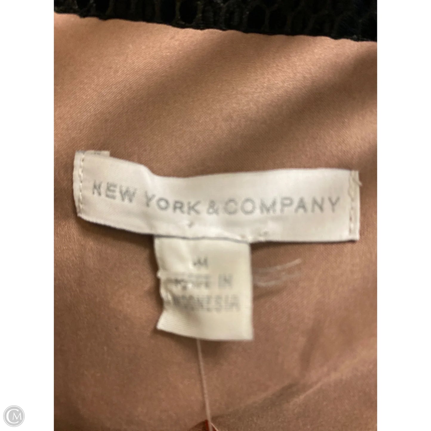 Dress Casual Midi By New York And Co In Black, Size: M