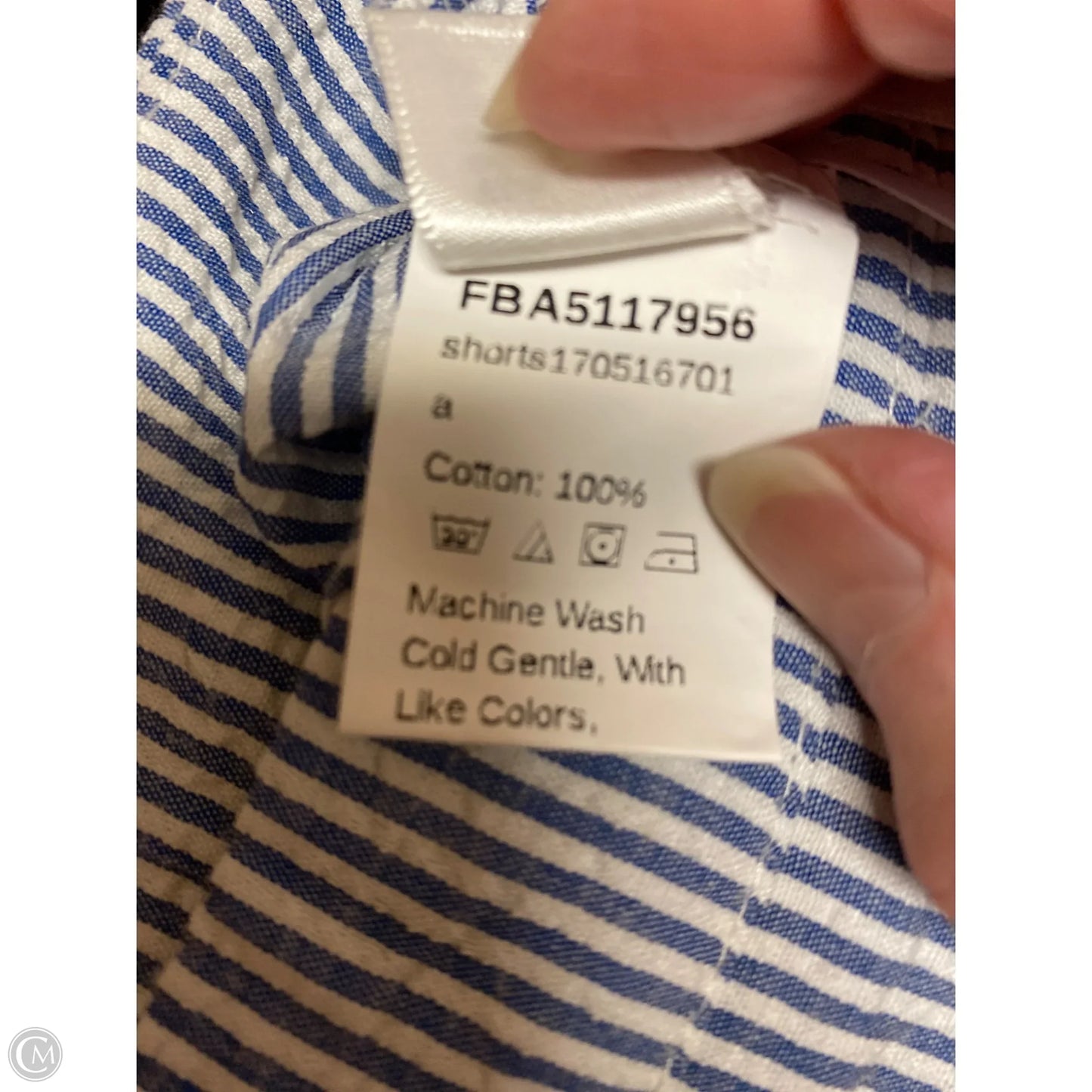 Shorts By Clothes Mentor In Blue, Size: 12
