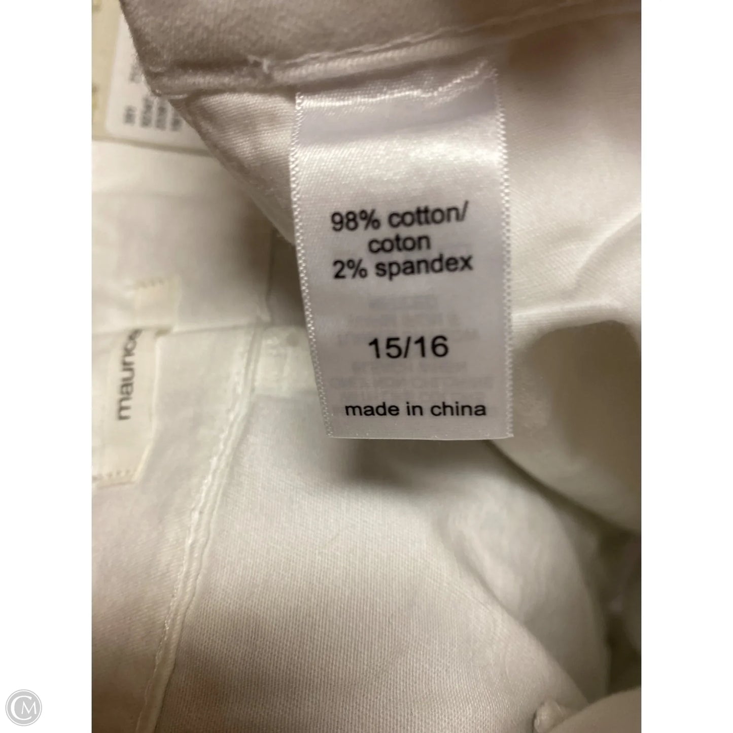 Shorts By Maurices In White, Size: 14