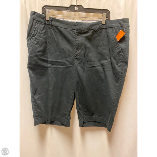 Shorts By Jcp In Black, Size: 18