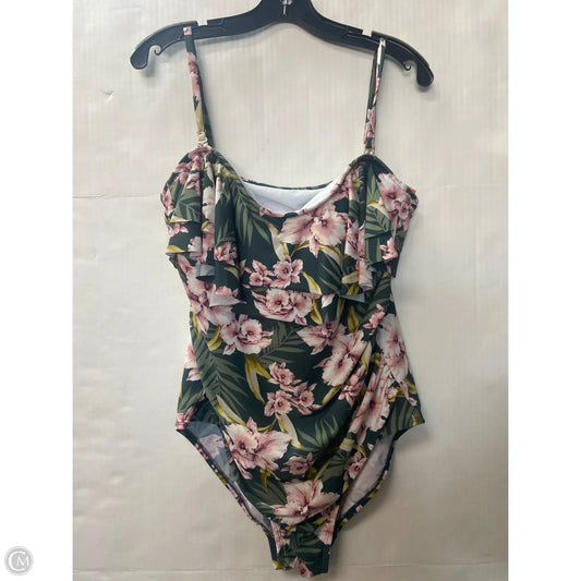 Swimsuit By Kona Sol In Green, Size: Xl