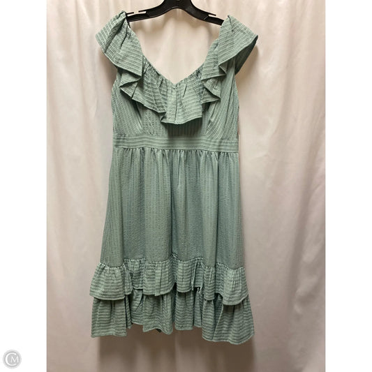 Dress Casual Maxi By Calvin Klein In Green, Size: M