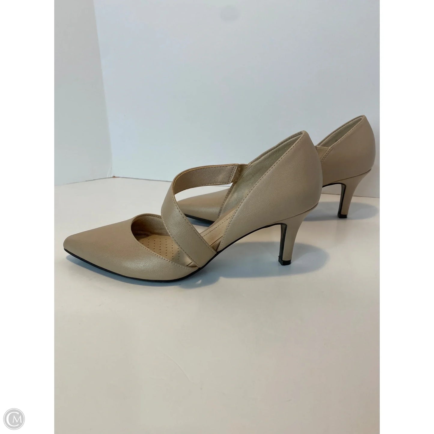 Shoes Heels Kitten By Life Stride In Beige, Size: 6