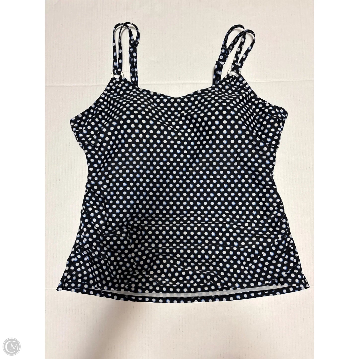 Swimsuit Top By Croft And Barrow In Blue, Size: 20