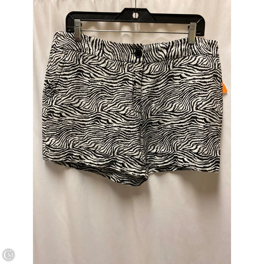 Shorts By Madison In Black & White, Size: 12