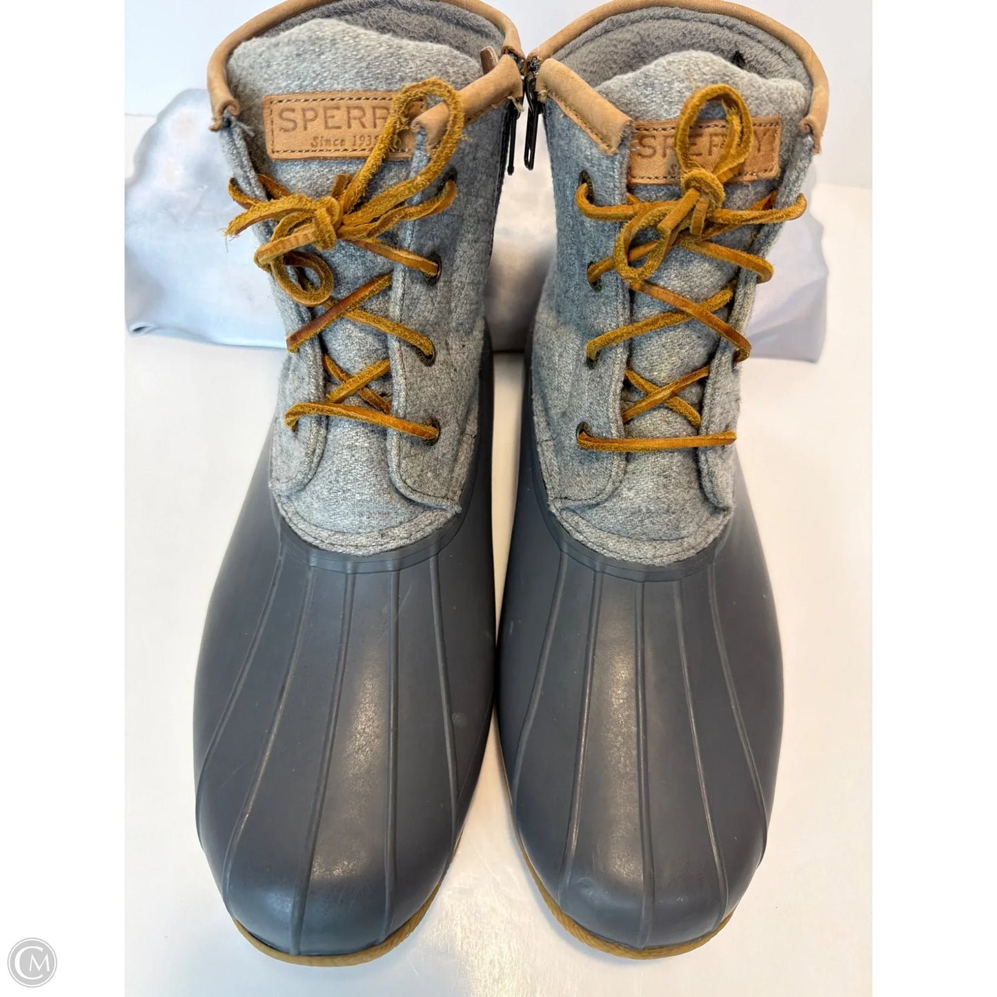 Boots Rain By Sperry In Grey, Size: 12