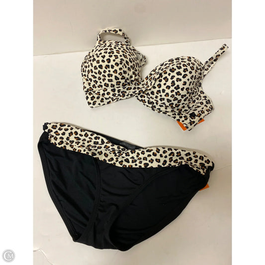Swimsuit 2pc By Clothes Mentor In Animal Print, Size: M
