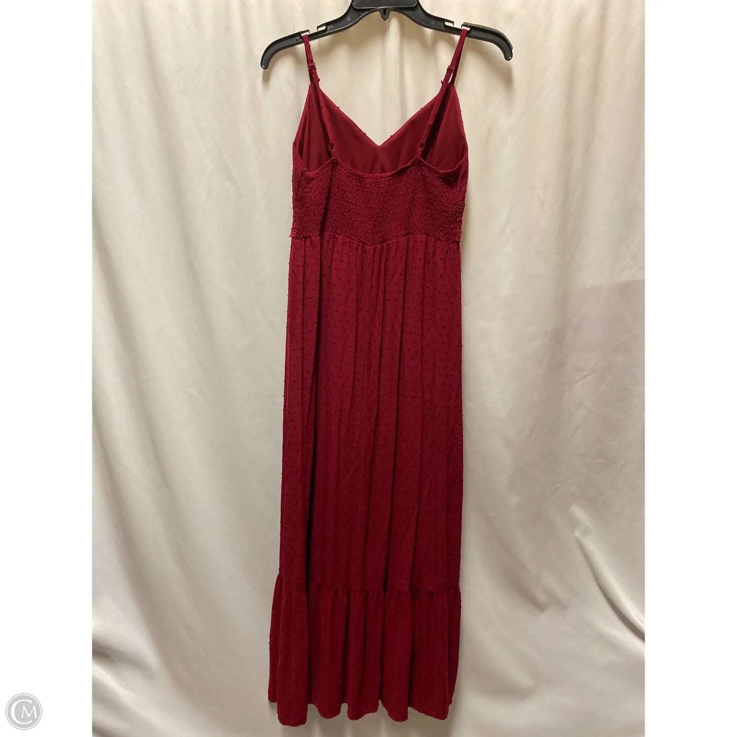 Dress Casual Maxi By Lily Rose In Maroon, Size: S