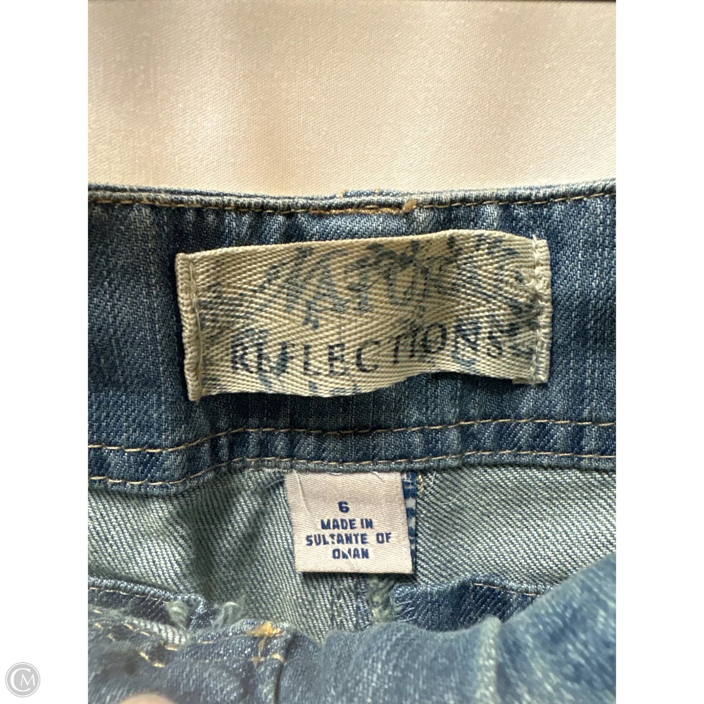 Shorts By Reflections In Blue Denim, Size: 6