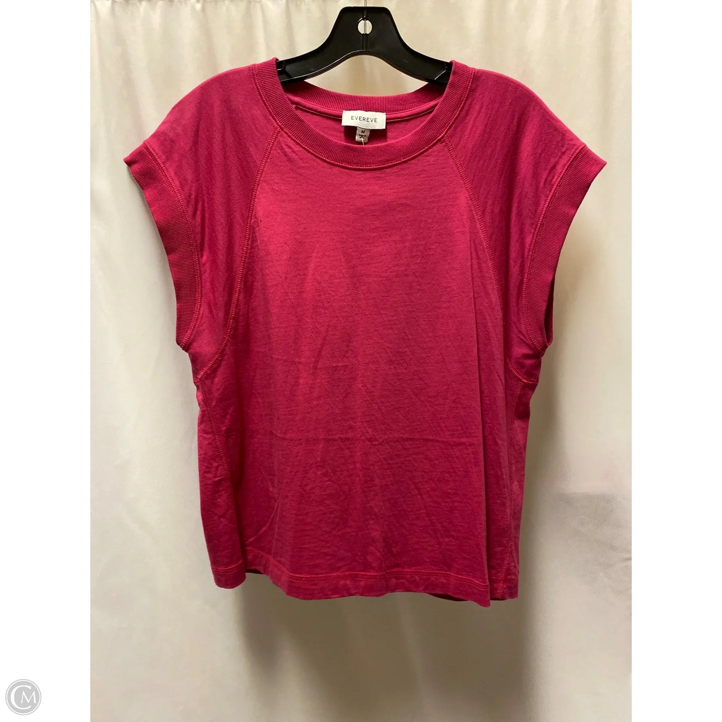 Top Sleeveless By Evereve In Pink, Size: M