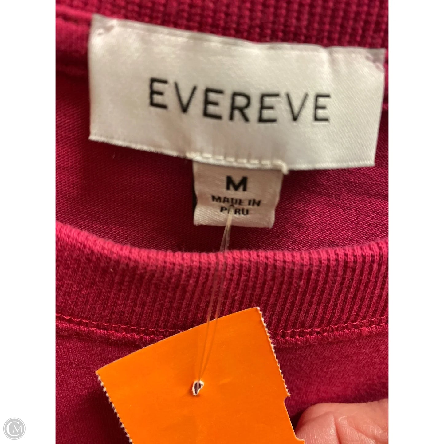 Top Sleeveless By Evereve In Pink, Size: M
