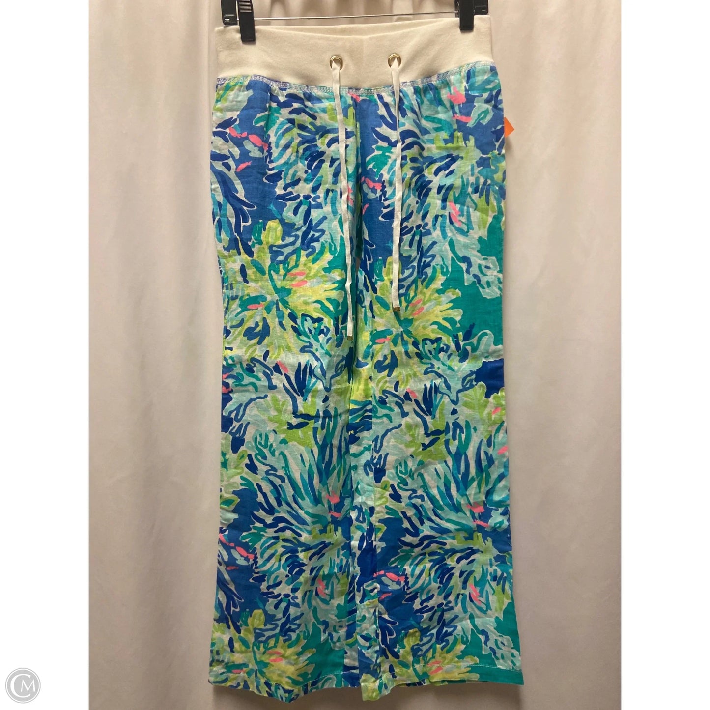 Pants Designer By Lilly Pulitzer In Teal, Size: S