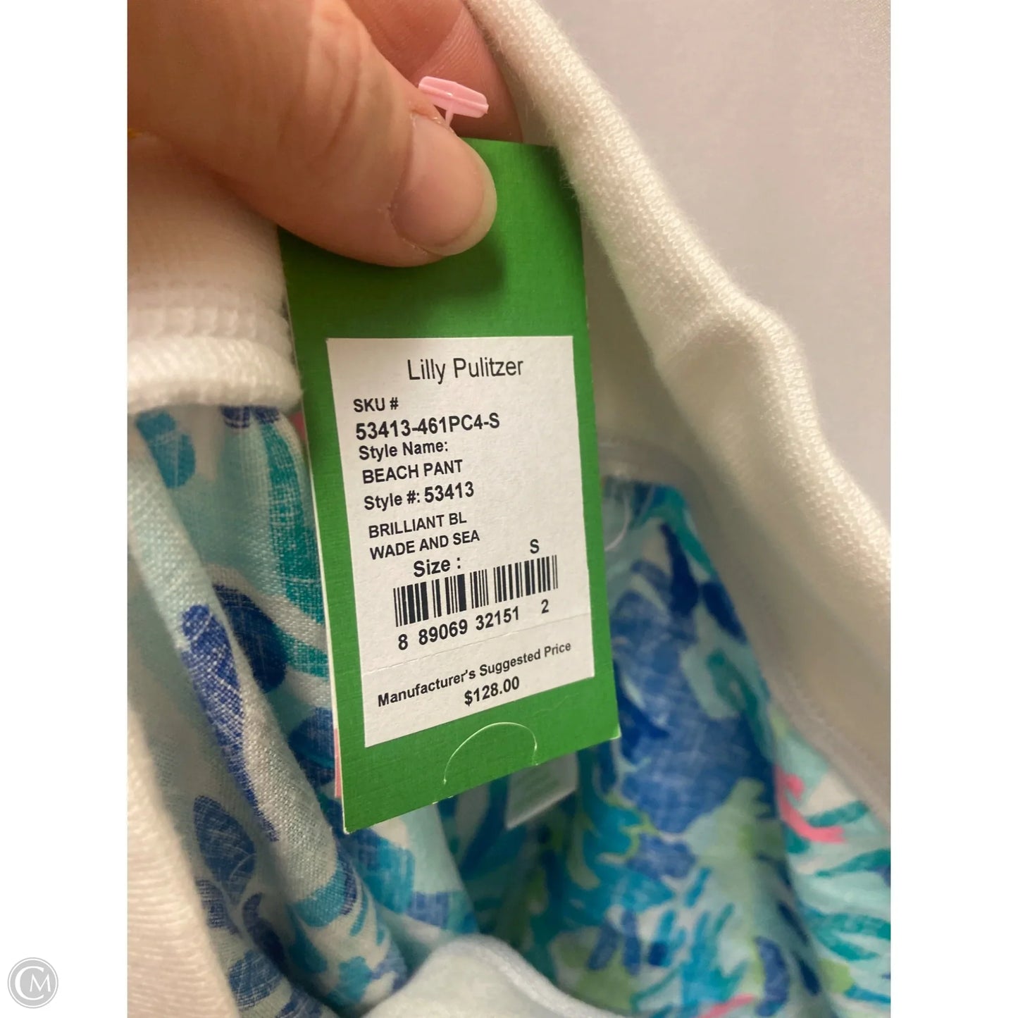 Pants Designer By Lilly Pulitzer In Teal, Size: S